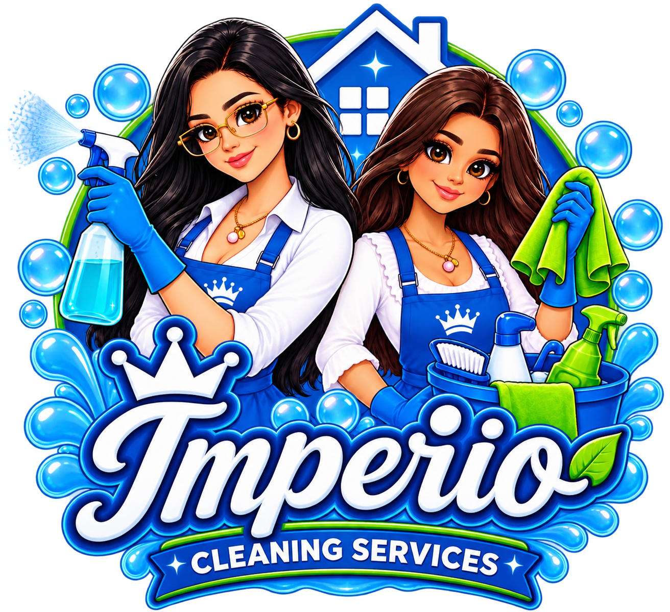 Imperio Cleaning Services - Equipo y Logotipo Oficial